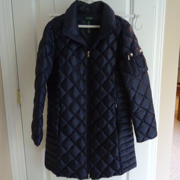 Ralph Lauren Jackets & Blazers - Ralph Lauren Coat L Down Puffer Navy Packable